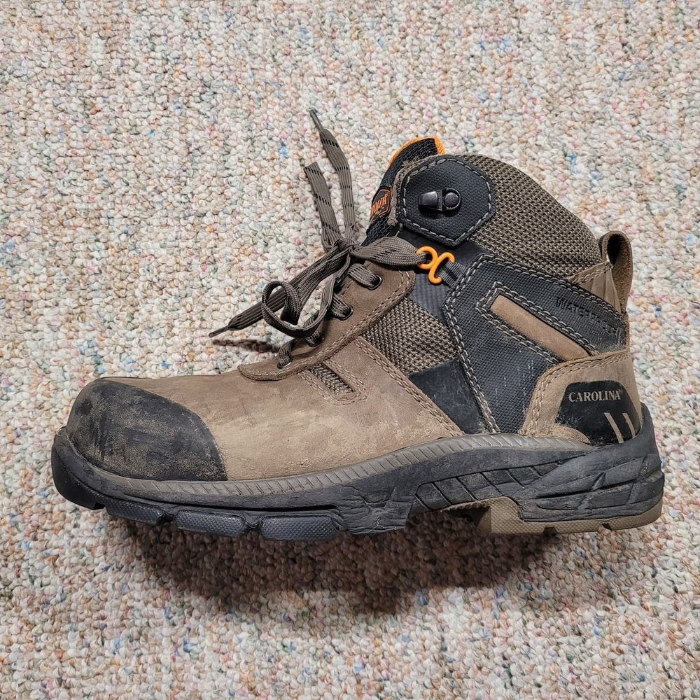 Carolina Boots Mens 8.5 D Brown‎ Duke Waterproof Composite Toe Hiker Work Shoe - Picture 4 of 12